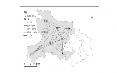 基于聯(lián)通位置大數(shù)據(jù)的武漢城市圈和鄂西生態(tài)圈的人口流動(dòng)評(píng)價(jià)